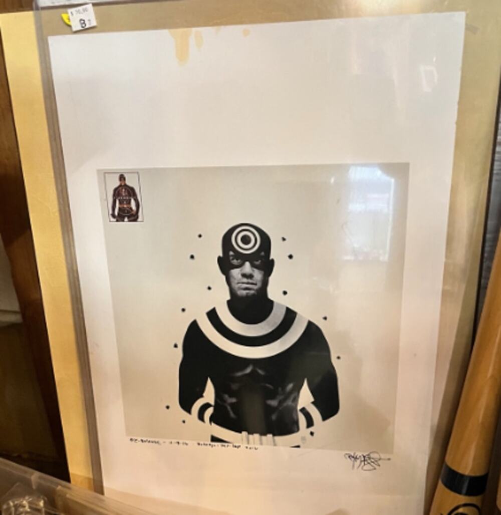 Tim Bradstreet Signed Bullseye Hip Hop 2016 Marvel Art Print Pre-Release